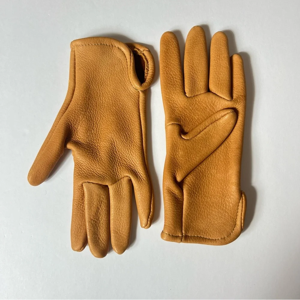 Sullivan Glove Co Women’s Vintage Deerskin Classic Gloves Size 6 Winter Luxury